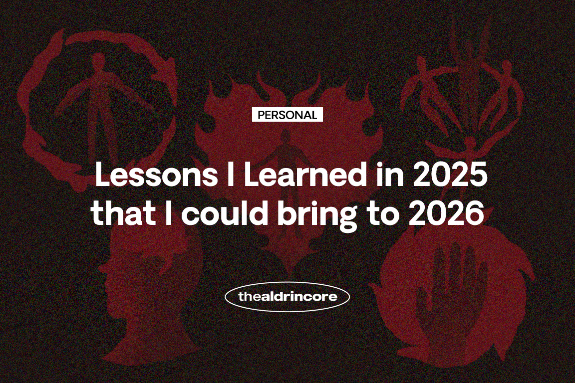 5 Lessons I Learned in 2025 that I could bring to 2026